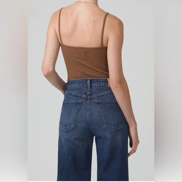 BNWT Citizens Of Humanity Emi Twist Cami size Xs in malt ball - Picture 5 of 5